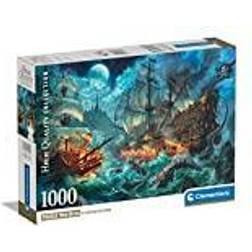 Clementoni 1000 pcs. CB High Quality Collection Pirates. [Levering: 2-3 dage]